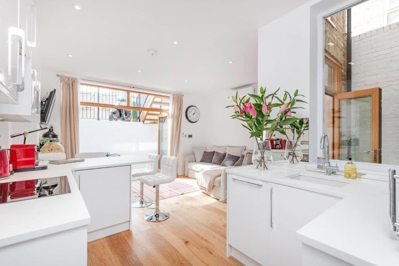 2 Bed Garden Flat With Air Con By Fulham Broadway Apartment *
